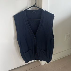 Navy Brandy Melville vest